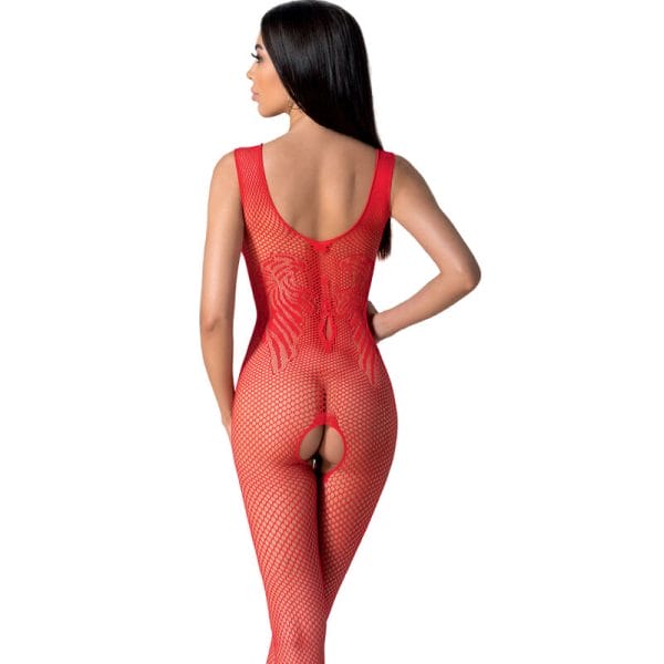 PASSION - BS098 RED BODYSTOCKING ONE SIZE 2